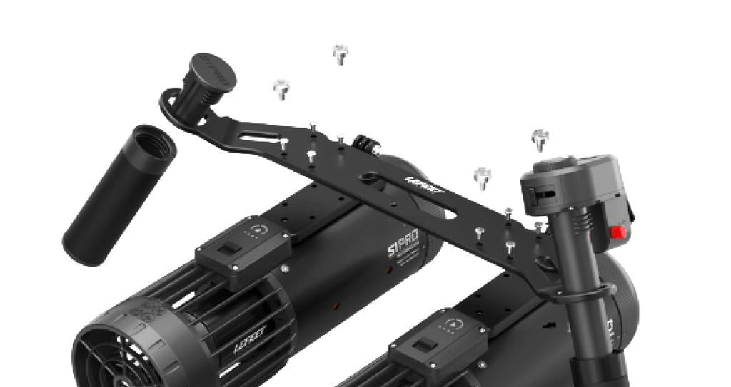LEFEET Dual Jet Rail Kit for S1/S1 Pro Water Scooter