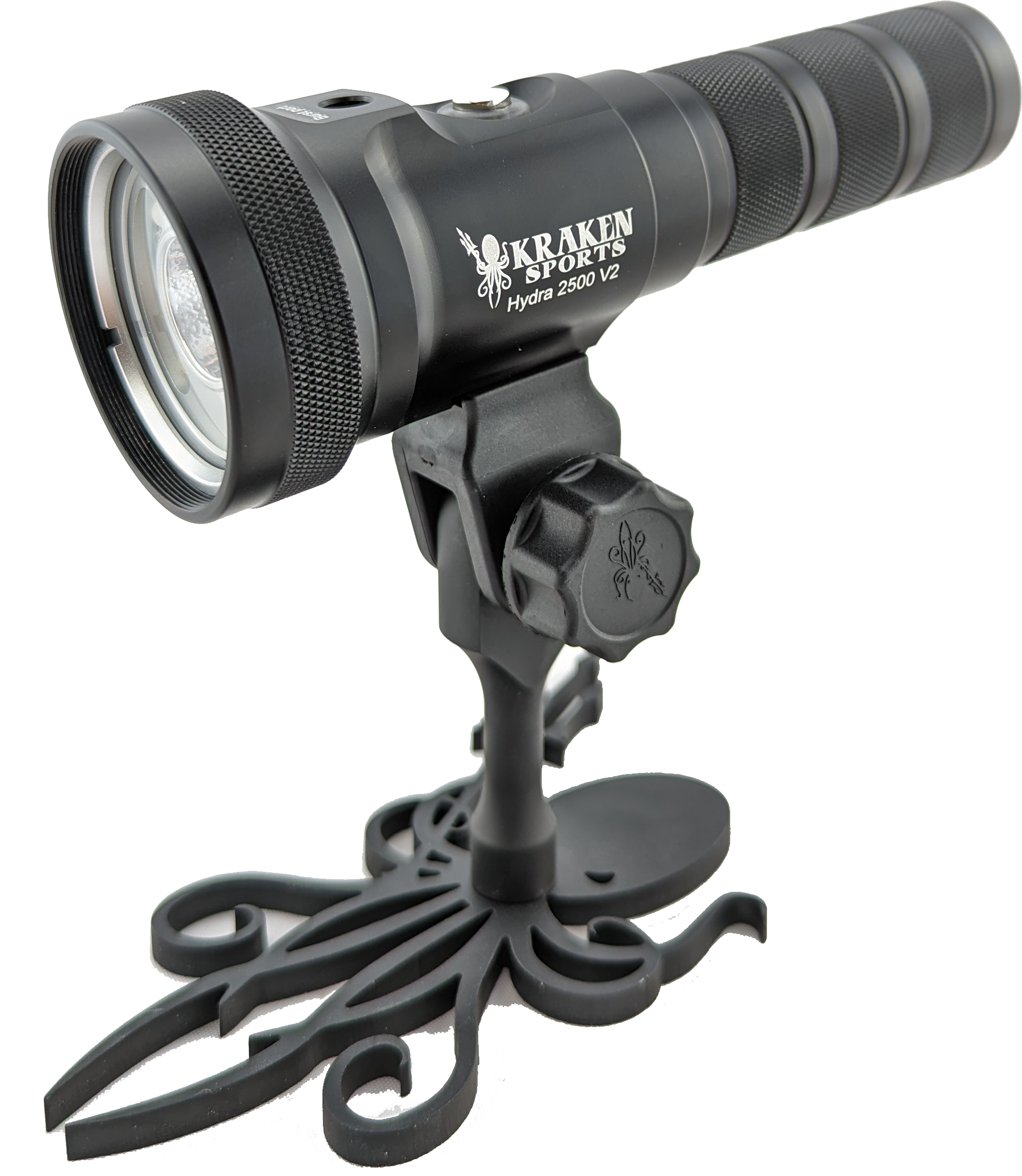 Kraken By I-Torch Hydra 2500 V2 Dive Light with RGB LED's