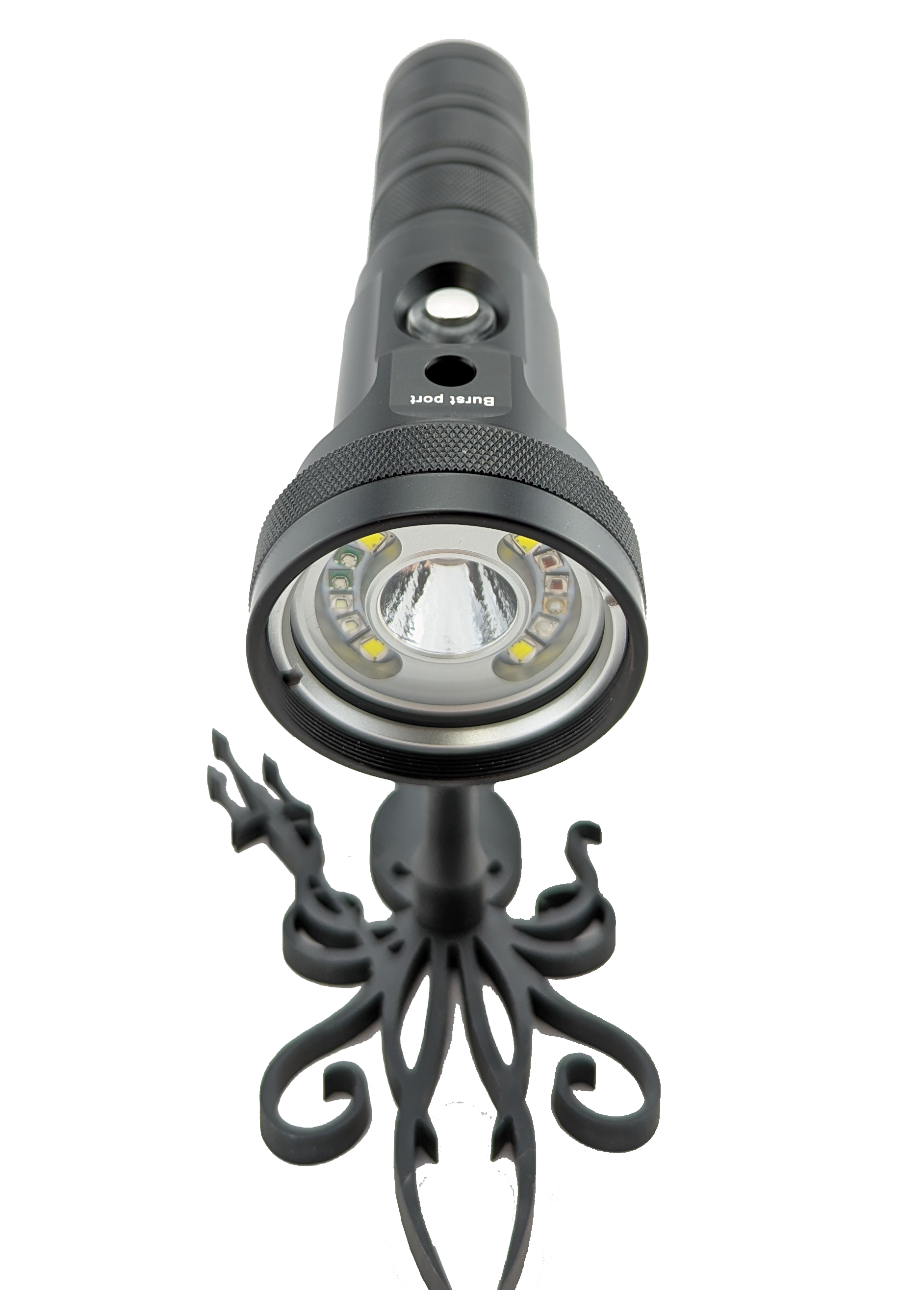 Kraken By I-Torch Hydra 2500 V2 Dive Light with RGB LED's