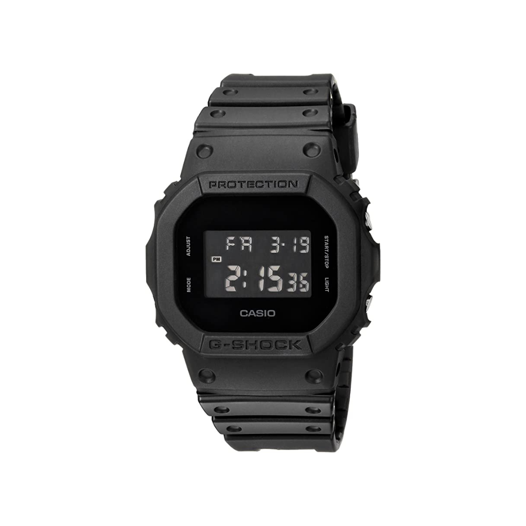 Casio G-SHOCK 5600 Series a Digital Watch in Matte Black