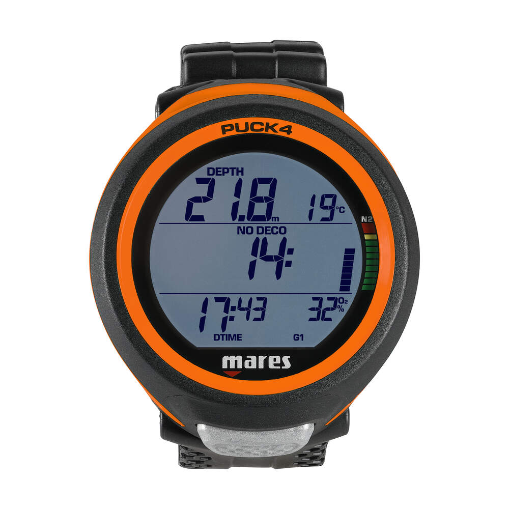Mares PUCK 4 Dive Wrist Computer For Scuba Diving