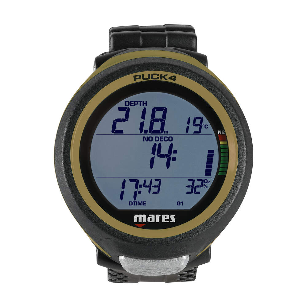 Mares PUCK 4 Dive Wrist Computer For Scuba Diving