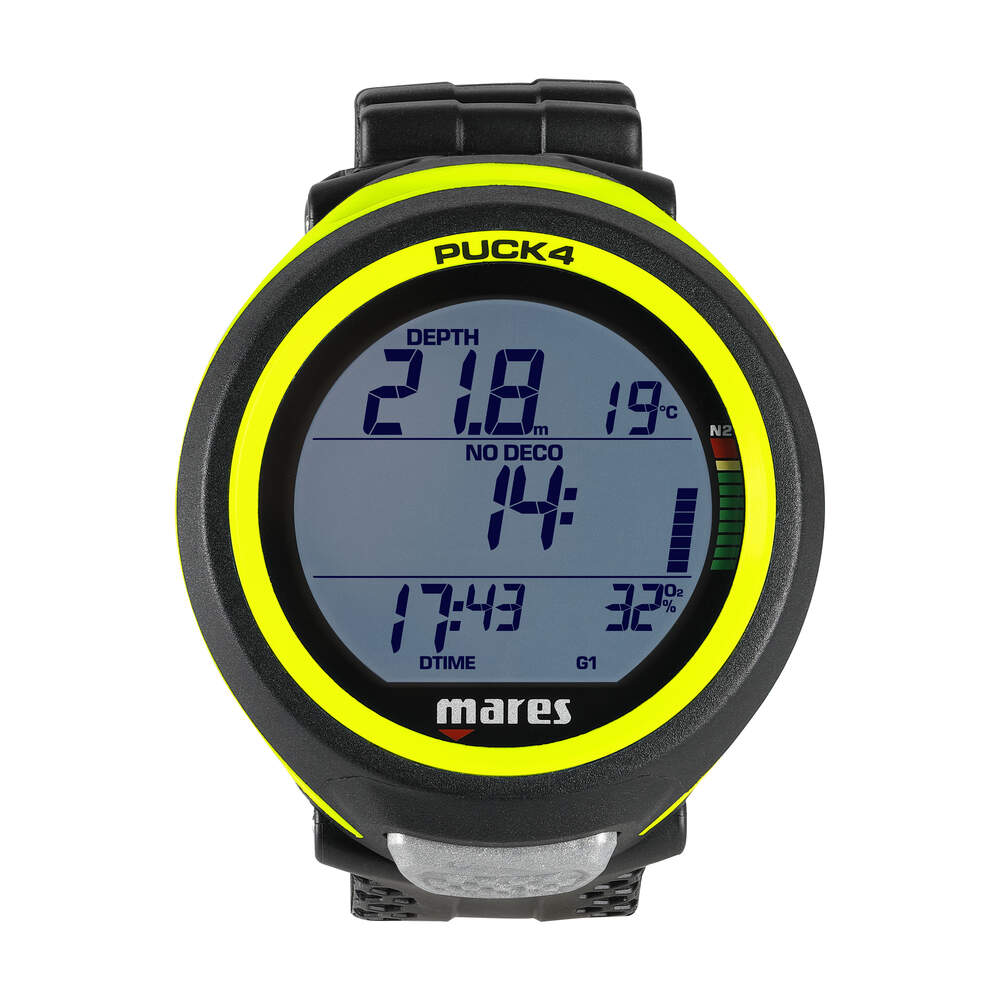 Mares PUCK 4 Dive Wrist Computer For Scuba Diving