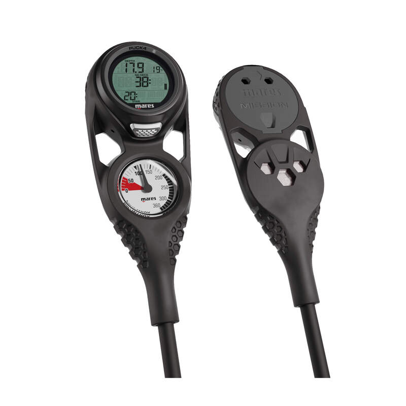 Mares PUCK 4 MISSION 2 Dive Console for Scuba Diving