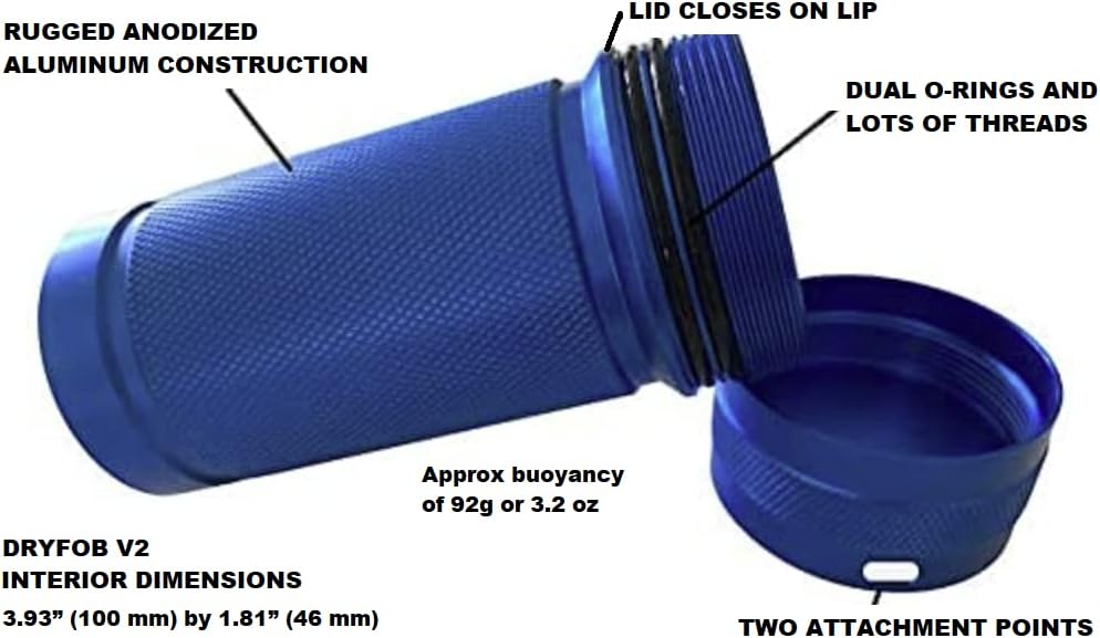 DRYFOB Waterproof Car Key Large Container