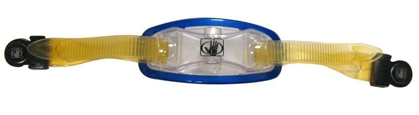 BodyGlove Silicone Mask Strap w/ Quick Release Adjustable Retaining System BLUE CLOSEOUT