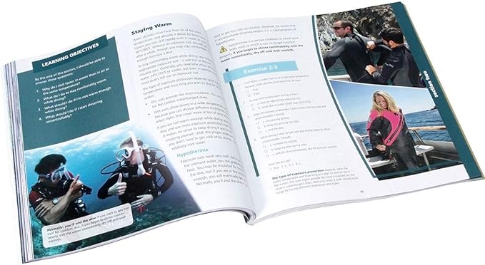 PADI Open Water Manual Crew Pack Set, Diver's Log - 2014 Edition