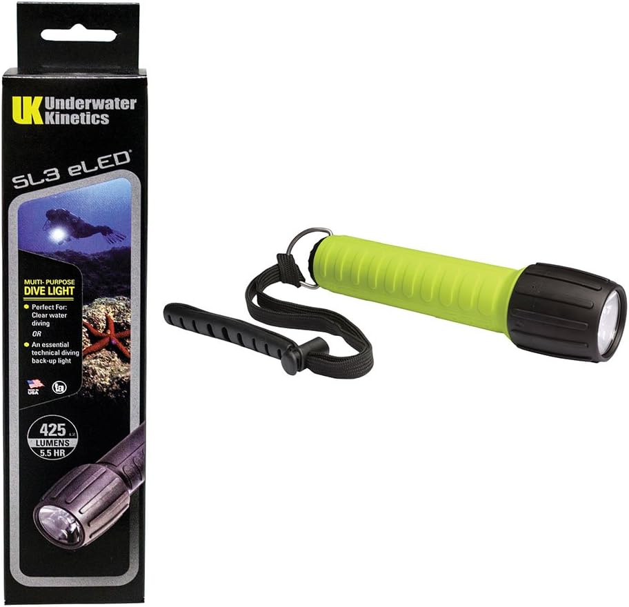 UK SL3 eLED (L2) High Intensity 425 Lumen Dive Light