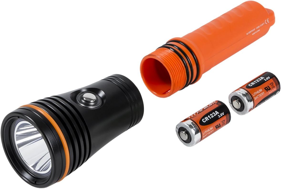 IST Orion 1000s+ Premium Color Correcting, Multi-mode LED Dive Light