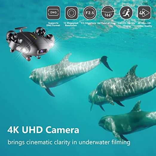 QYSEA FIFISH V6 EXPERT Professional Underwater Drone Package
