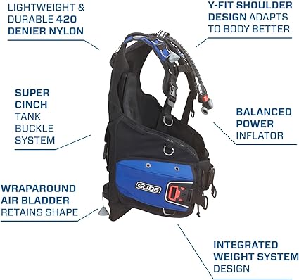 Scubapro Glide 2023 BCD with Balanced Power Inflator