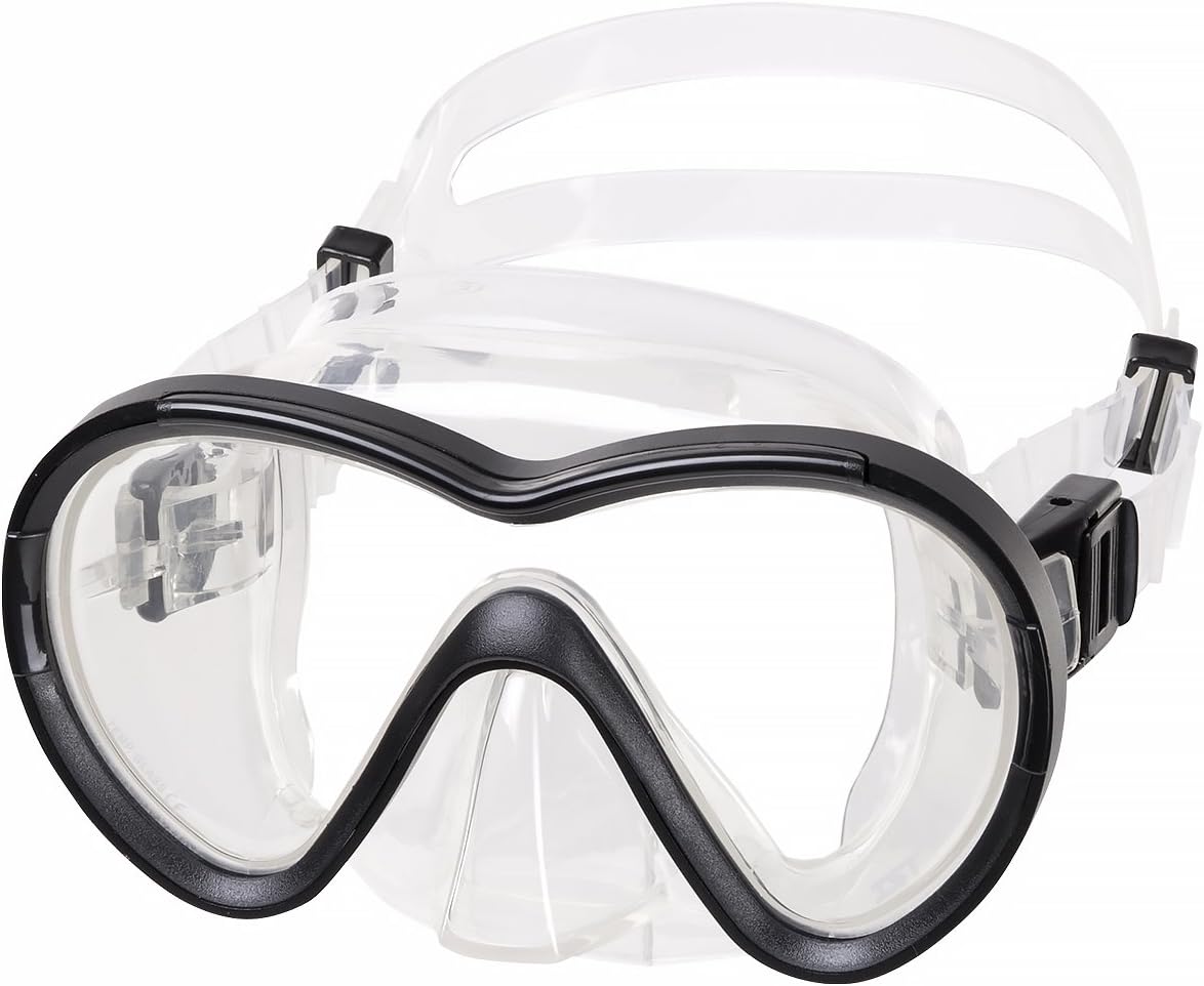 IST Syklops Scuba Diving Mask Single Lens Aluminum Mask