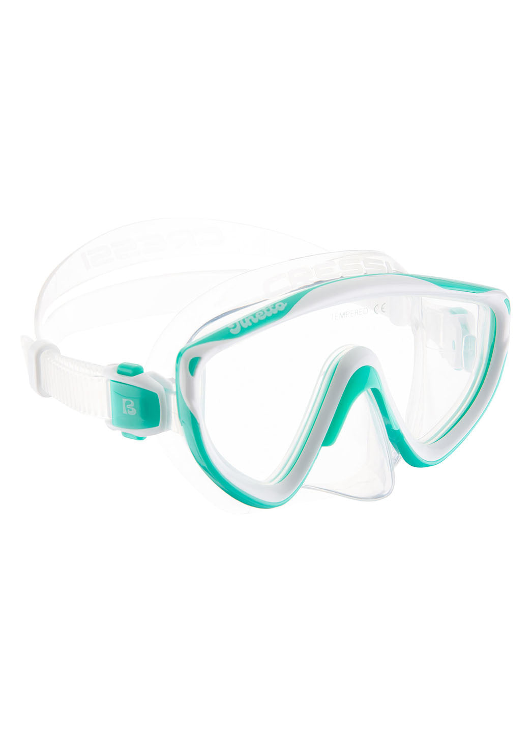 Cressi Tinetto Kids Rocks Dry Mask, Snorkel, Fin Set