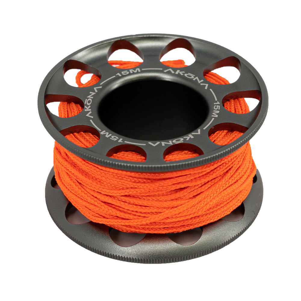 Akona Aluminum Finger Spool with Double Ended Snap Bolt