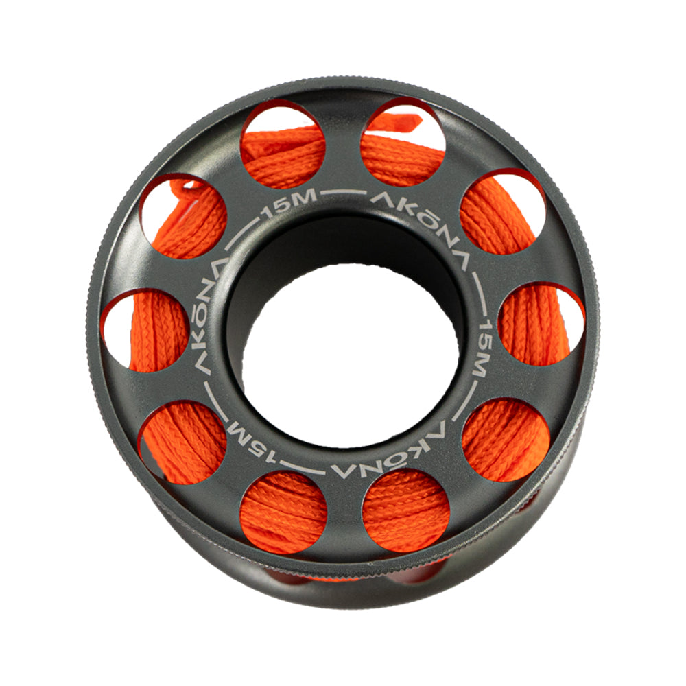 Akona Aluminum Finger Spool with Double Ended Snap Bolt