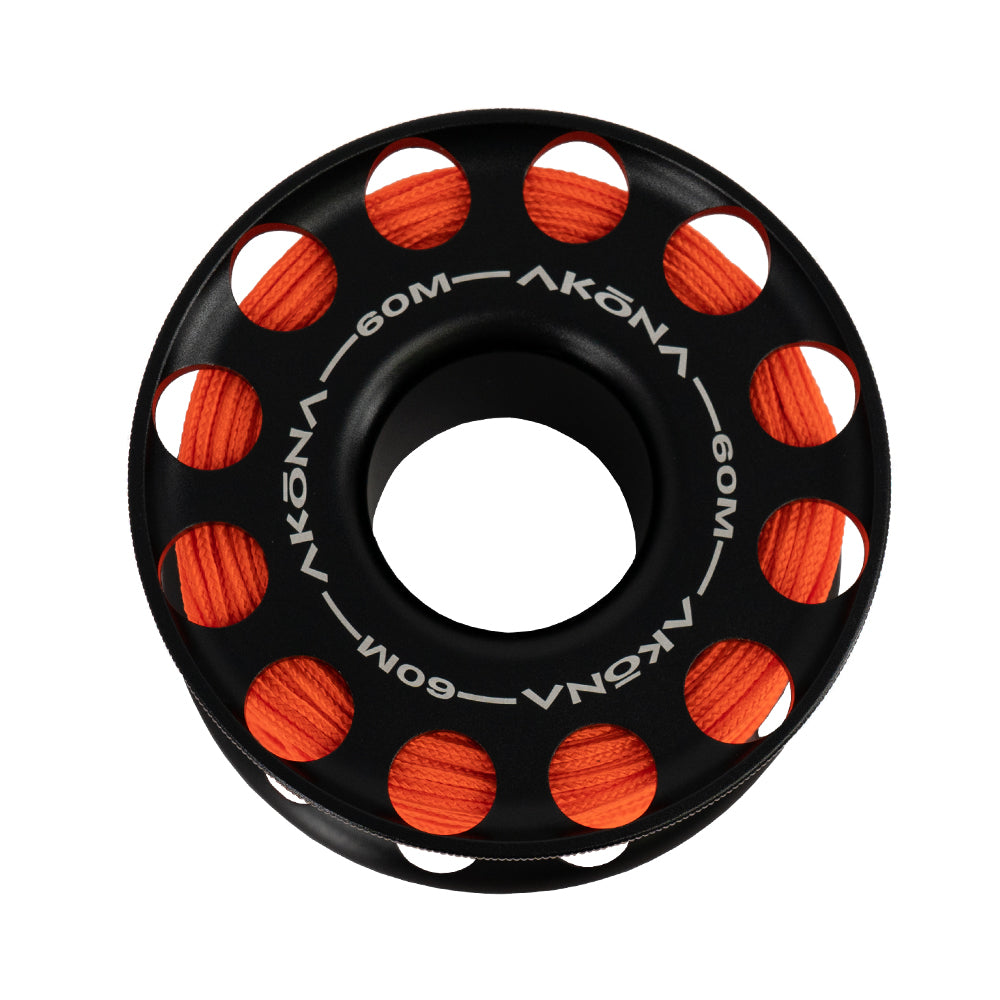 Akona Aluminum Finger Spool with Double Ended Snap Bolt