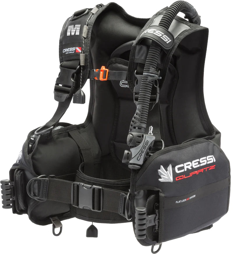 Cressi Quartz Buoyancy Compensator BCD for Scuba Diving Full Jacket Style