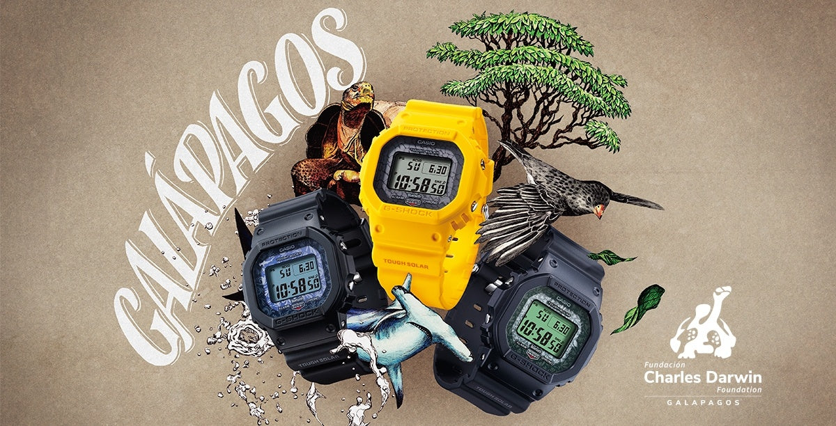 Casio G-Shock Charles Darwin Foundation Watch Digital