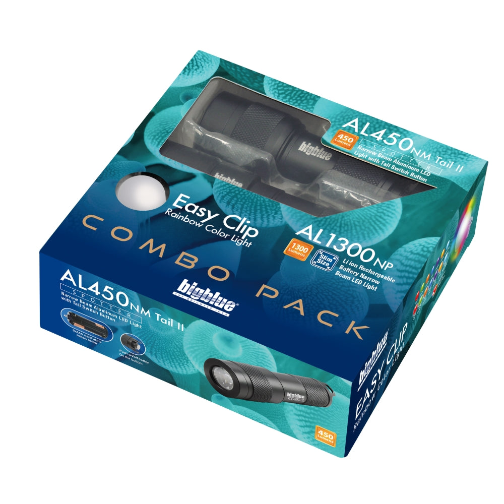 BigBlue Combo Pack AL450NM-II Tail & AL1300NP & Easy Clip Ra