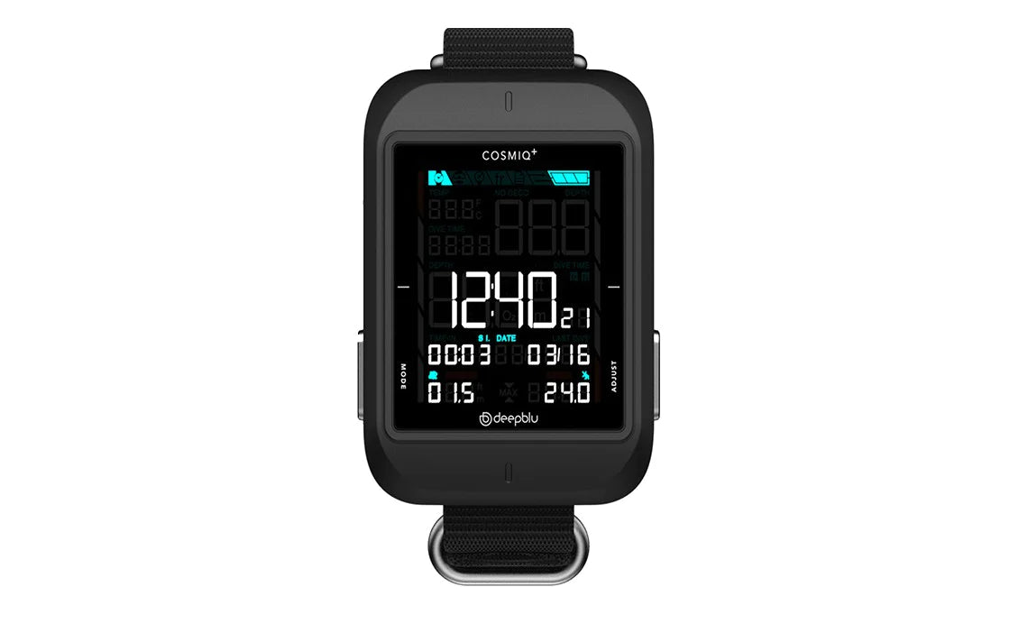 Deepblu Cosmiq+ Dive Computer Scuba Diving Wrist Mount Computer