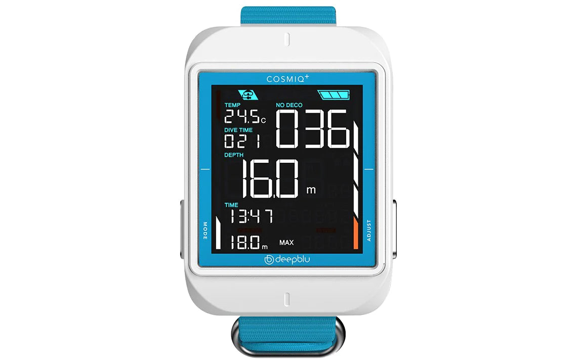 Deepblu Cosmiq+ Dive Computer Scuba Diving Wrist Mount Computer
