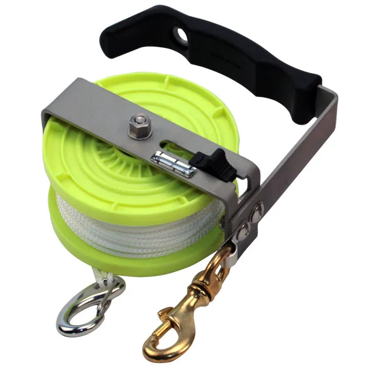 Promate Deluxe Dive Reel for Scuba Diving 150ft of string