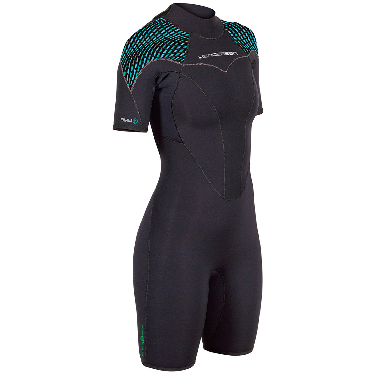 Henderson 3mm Womens Greenprene Shorty Wetsuit