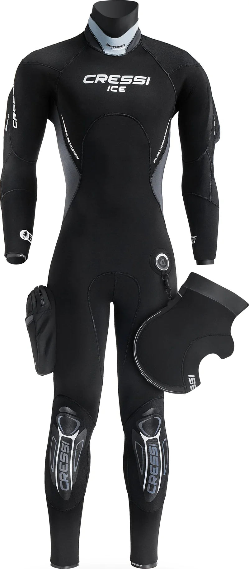 Cressi 7mm Mens Ice Full Wetsuit w/ Hood