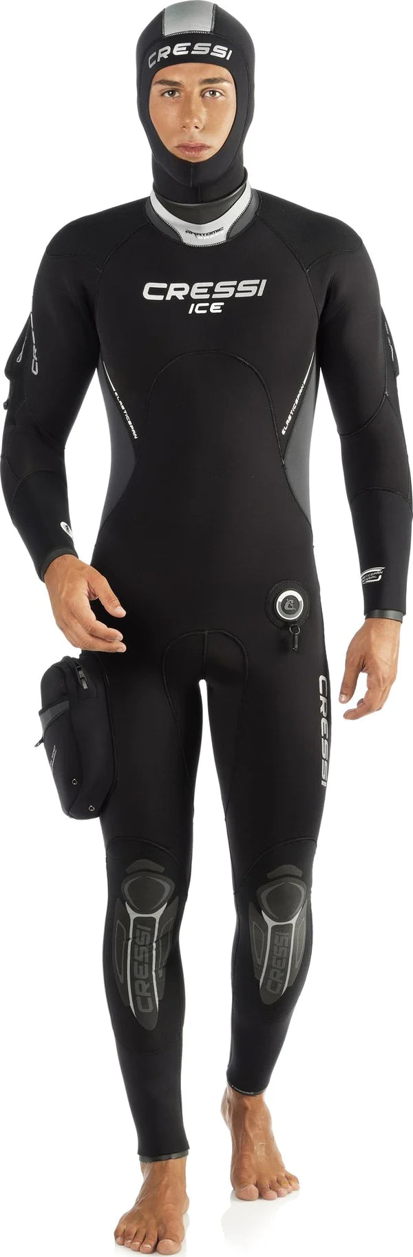 Cressi 7mm Mens Ice Full Wetsuit w/ Hood