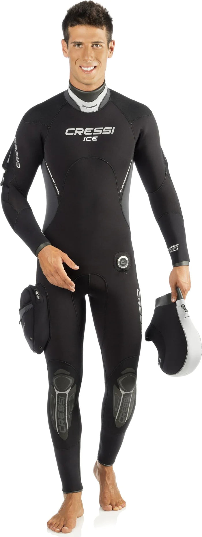 Cressi 7mm Mens Ice Full Wetsuit w/ Hood