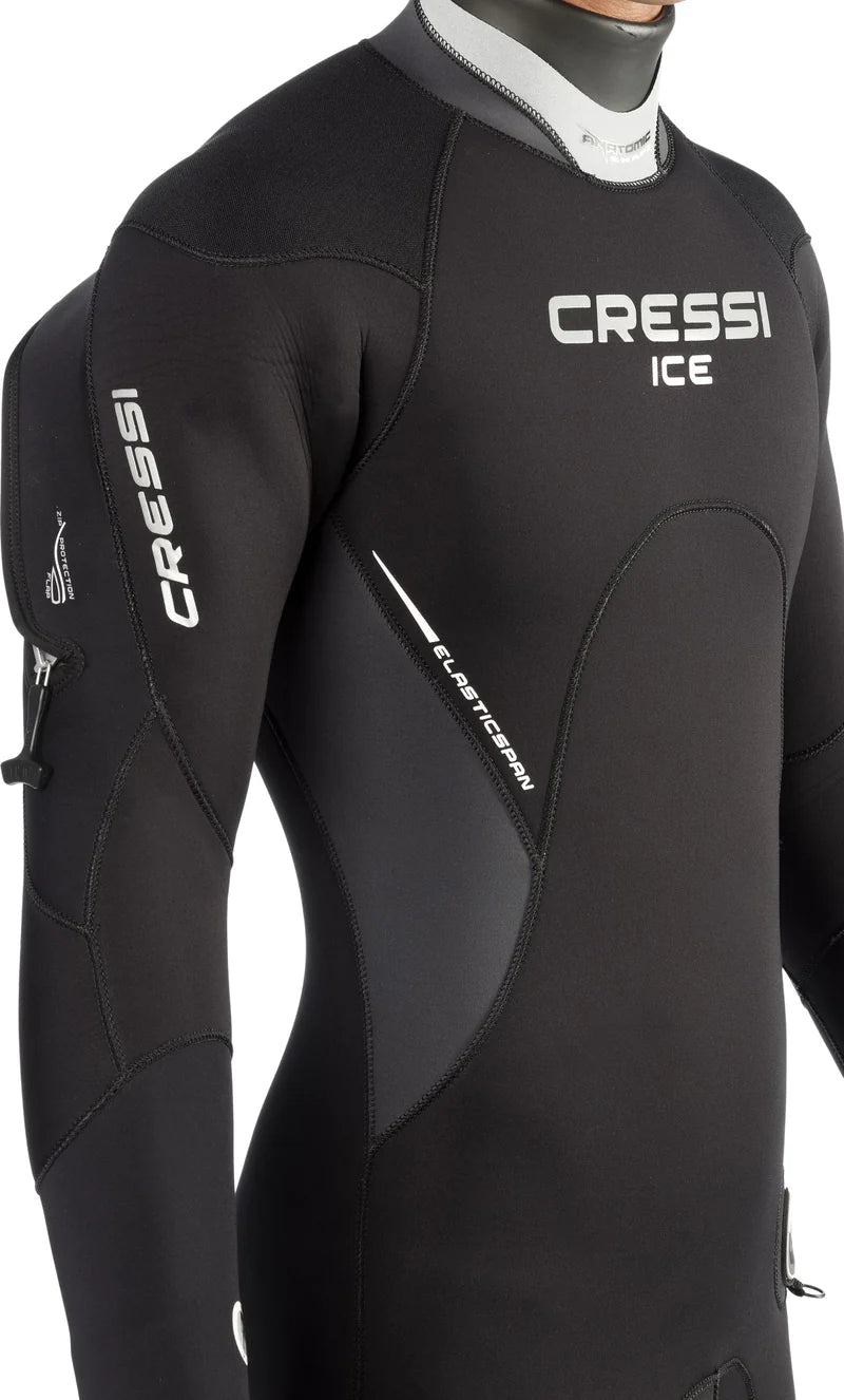 Cressi 7mm Mens Ice Full Wetsuit w/ Hood