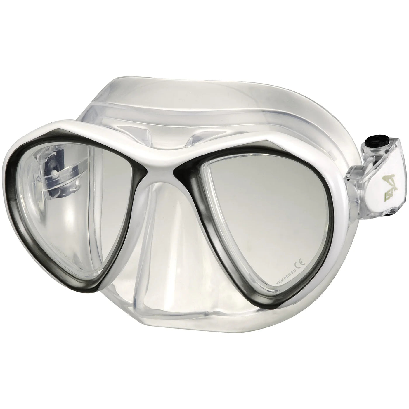 IST M88 BlueTech 2-Lens Scuba Diving Snorkeling Mask with Soft Silicone Skirt
