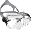 Cressi Sub Big Eyes Evolution CRYSTAL Silicone 2 Lens Scuba Diving Mask Made in Italy