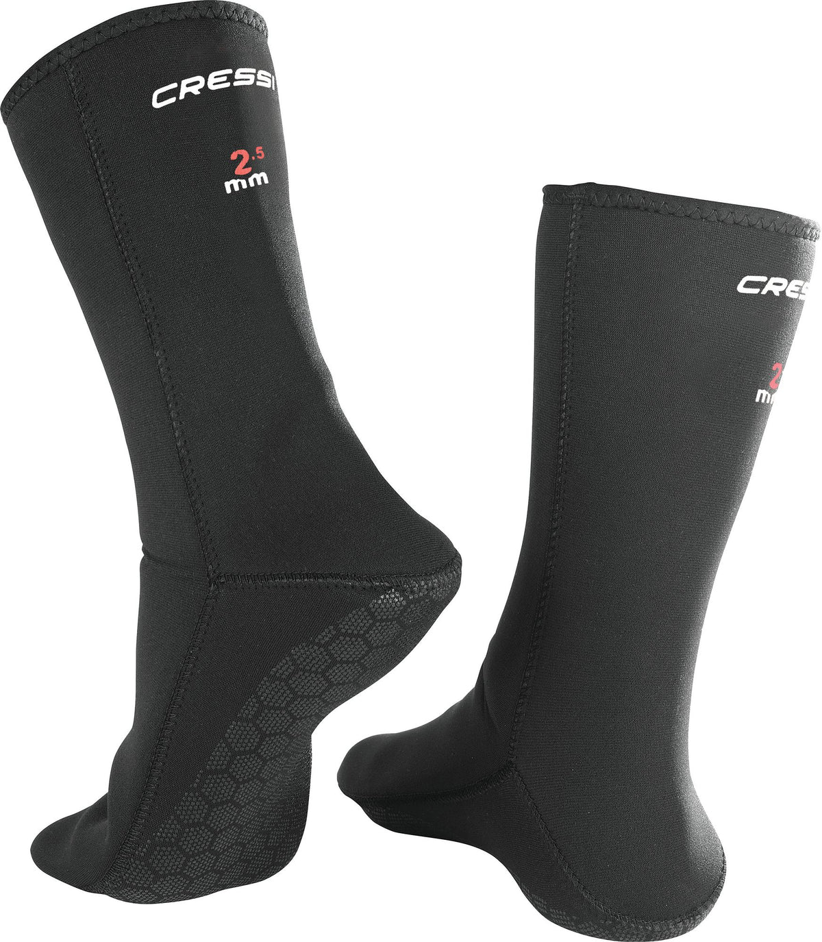 Cressi 2.5mm Orata Anti-Slip Neoprene Socks