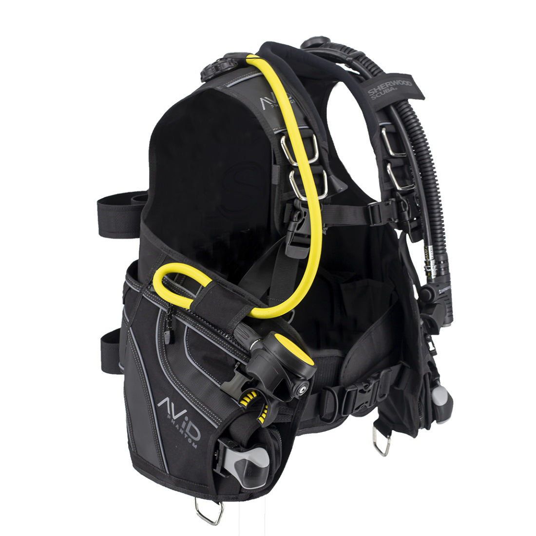 Sherwood Avid Phantom CQR-3 Scuba Diving BC/BCD Weight Integrated Buoyancy Compensators
