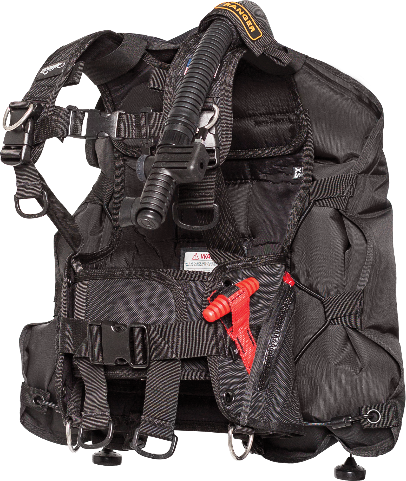 Zeagle Ranger Rugged Rear Bladder BCD BC w/ Rip Cord System