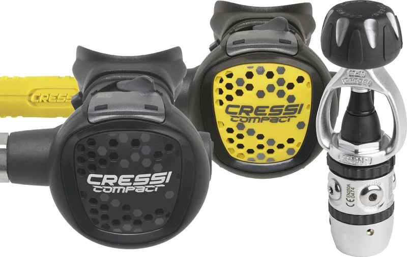 Cressi AC2 / Compact + Octopus Compact Regulator Kit