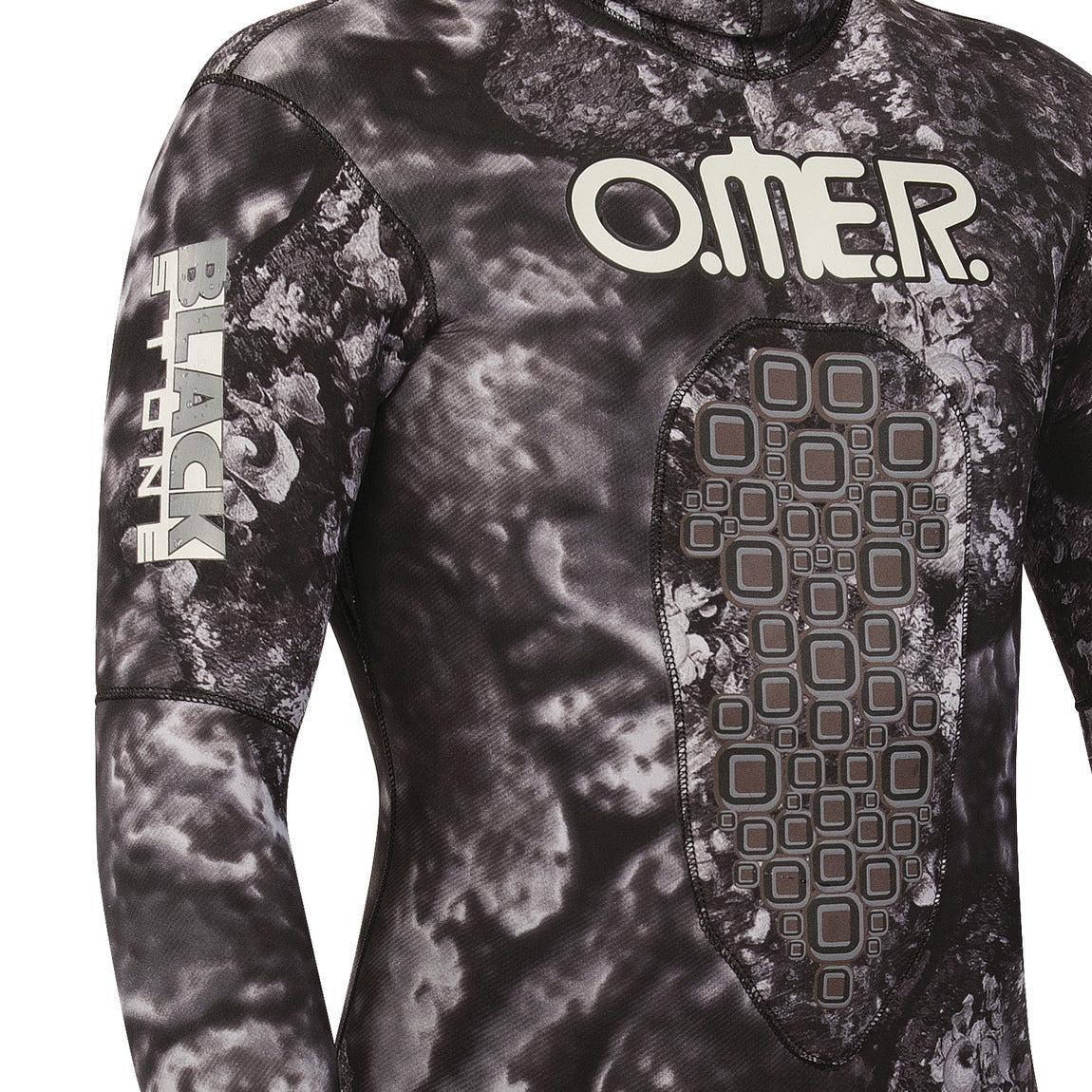 OMER 3mm Mens Blackstone Freediving Wetsuit Set CLOSEOUT
