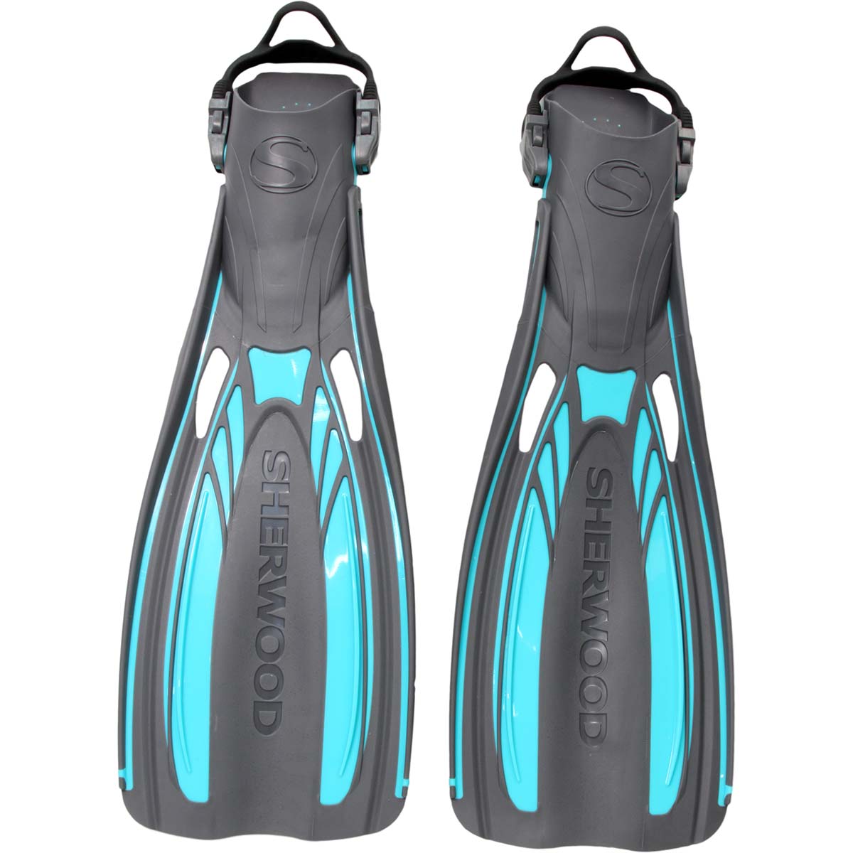 Sherwood Elite Scuba Diving Snorkeling Fin Adjustable Open Heel Fins