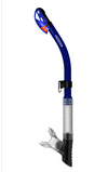 Tilos Ari Dry Snorkel w/ Purge 100% Dry for Divers and Snorkelers