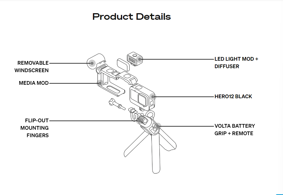 GoPro HERO12 Black Creator Edition