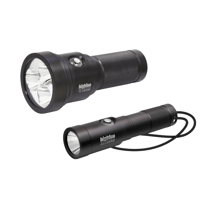 BligBlue Dive Lights TL3800P + AL1300NP Combo Pack