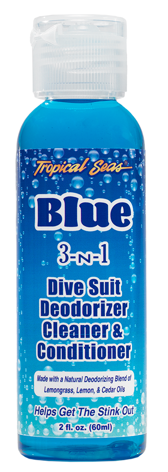 Tropical Seas Blue 3-N-1 Dive Suit Deodorizer Cleaner & Conditioner 8.45oz
