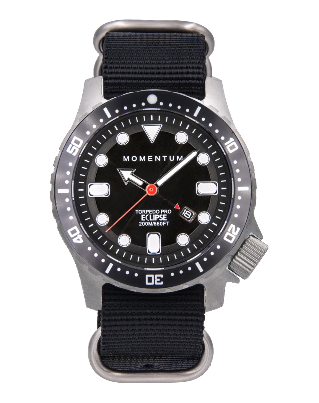 Momentum Torpedo Pro Eclipse Solar 44mm 200M Water-resistant