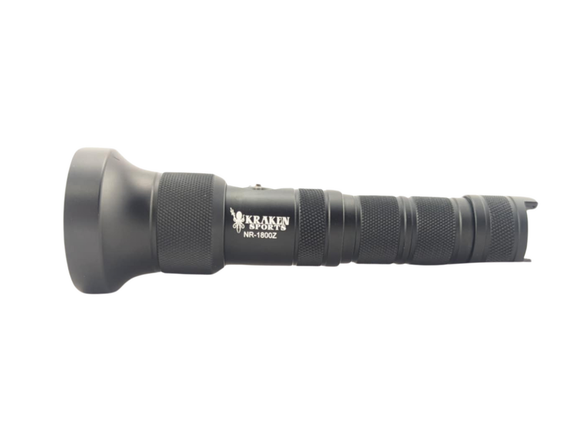 Kraken NR-1800 Zoom Dive Light – House of Scuba Kraken NR-1800 Zoom Dive Light – House of Scuba