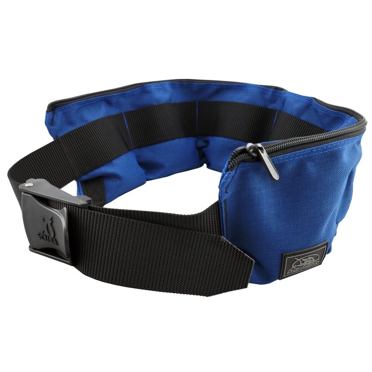 XS Scuba Zippered Pocket Weight Belt Each Pocket holds up to 5 lbs