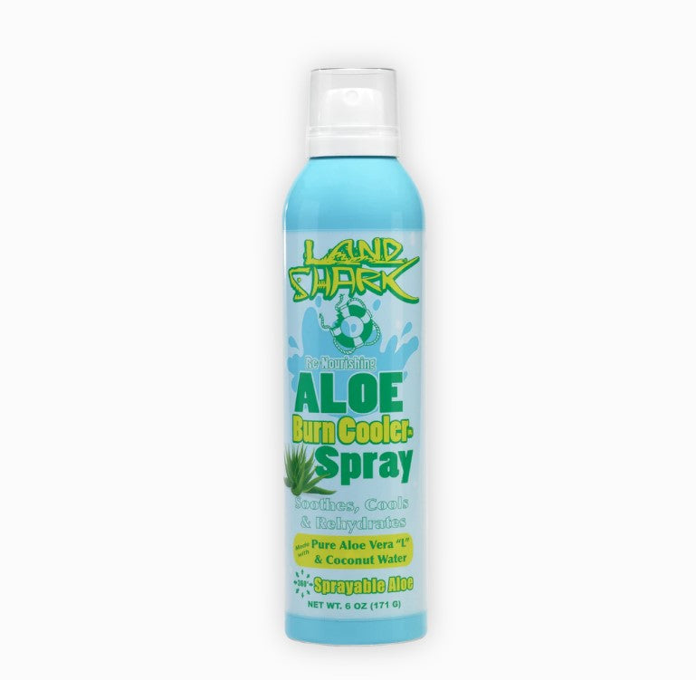 LAND SHARK® Re-Nourishing Aloe Burn Cooler Spray with Aloe Vera