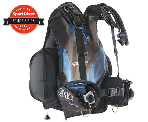 Sherwood Axis BC/BCD Buoyancy Compensator CQR3 Weight In
