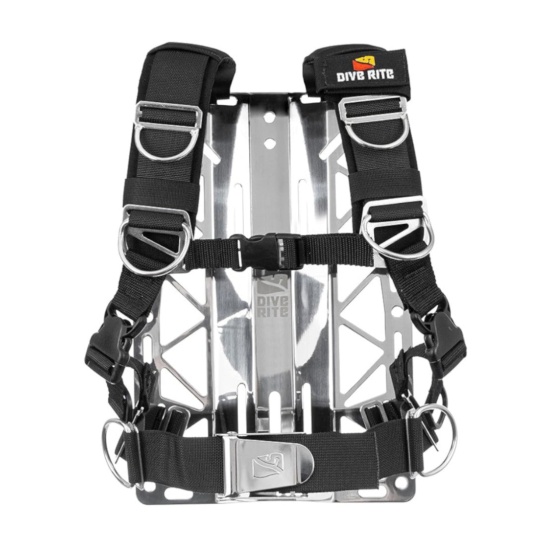 Dive Rite Transplate Harness with Stainless Steel Hardware for Scuba Diving