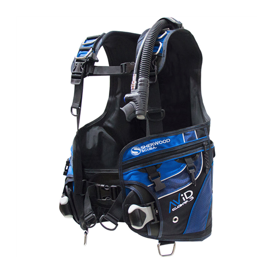 Sherwood Scuba Package with Avid BCD, Magnum Pro Regulator, High-Viz Octopus, ProFile Computer and Gauge